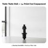 Component Thru-Axle Rear Wheel Hub with Sealed Bearings for Road Bikes, Cyclists