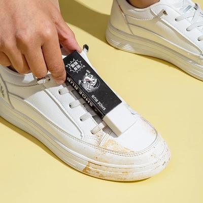 Portable Shoe Cleaning Eraser Sneakers Decontamination Eraser Matte Finish Easy Shine White Shoe Descaling Shoe Accessories
