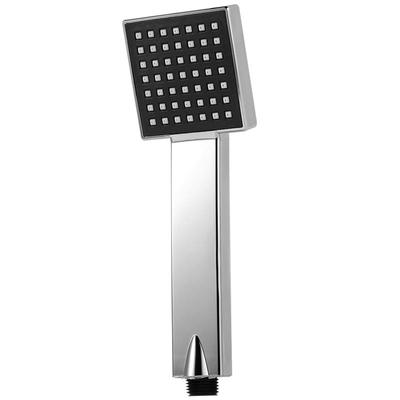 High Pressure Square Handheld Rainfall Shower Head Chrome Bath Water Saving New