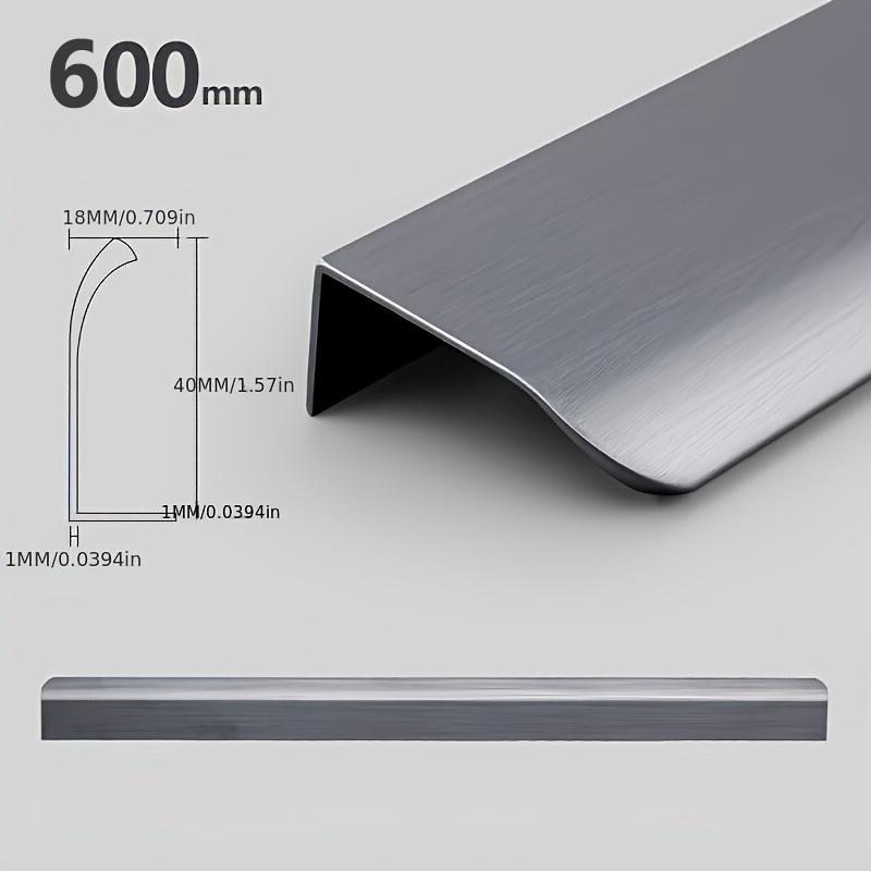 Mânere Ascunse pentru Mobilă Auriu Negru Alb Mânere pentru Dulap de Bucătărie Fără Găuri Mânere pentru Dulapuri și Sertare Mâner Arc pentru Dulap Mâner pentru Mobilă de Ușă