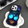 World Life Tree Mobile Phone Case for iPhone 17 16 15 14 13 12 11 Air Pro Max Plus Wavy Edge TPU Colorful Cover Luxury Cover
