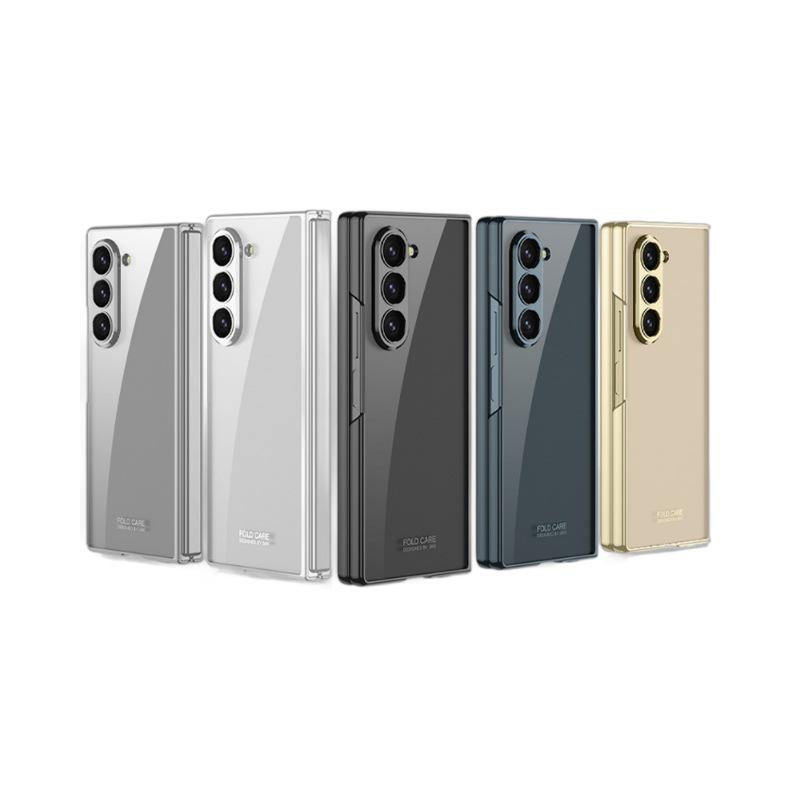 Samsung Z Fold6 Electroplated Transparent Protective Case
