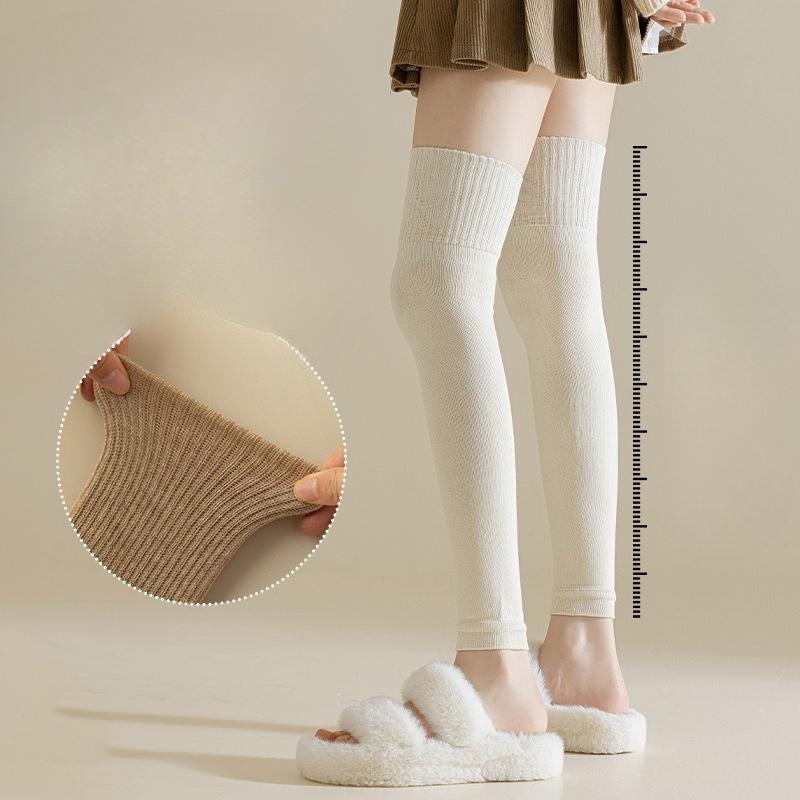 Knee Protection Socks for Women, Warm In Autumn and Winter, Knee Protection Thigh Socks That Won't Fall Off, Cold-resistant Leg Protection Socks