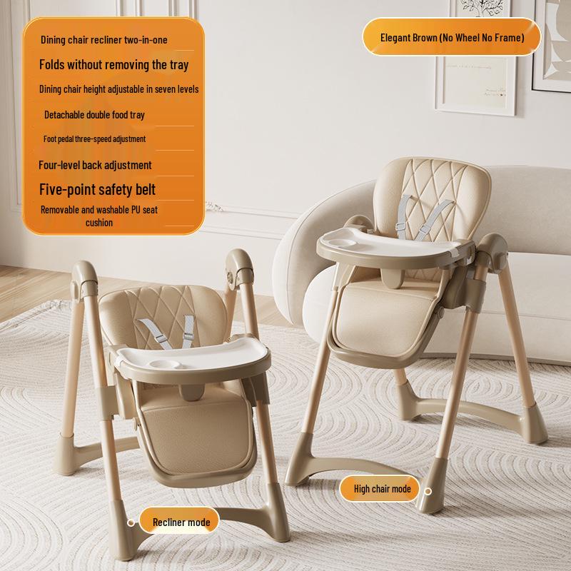 Multifunctional Portable Baby High Chair and Dining Table Set