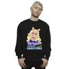 Disney Mens Muppets Miss Piggy Queen of Holidays Sweatshirt