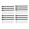 4Set Touch Replacement Tips Writing Pen Nibs Parts for Samsung Note 10 Note 10 PlusBlack