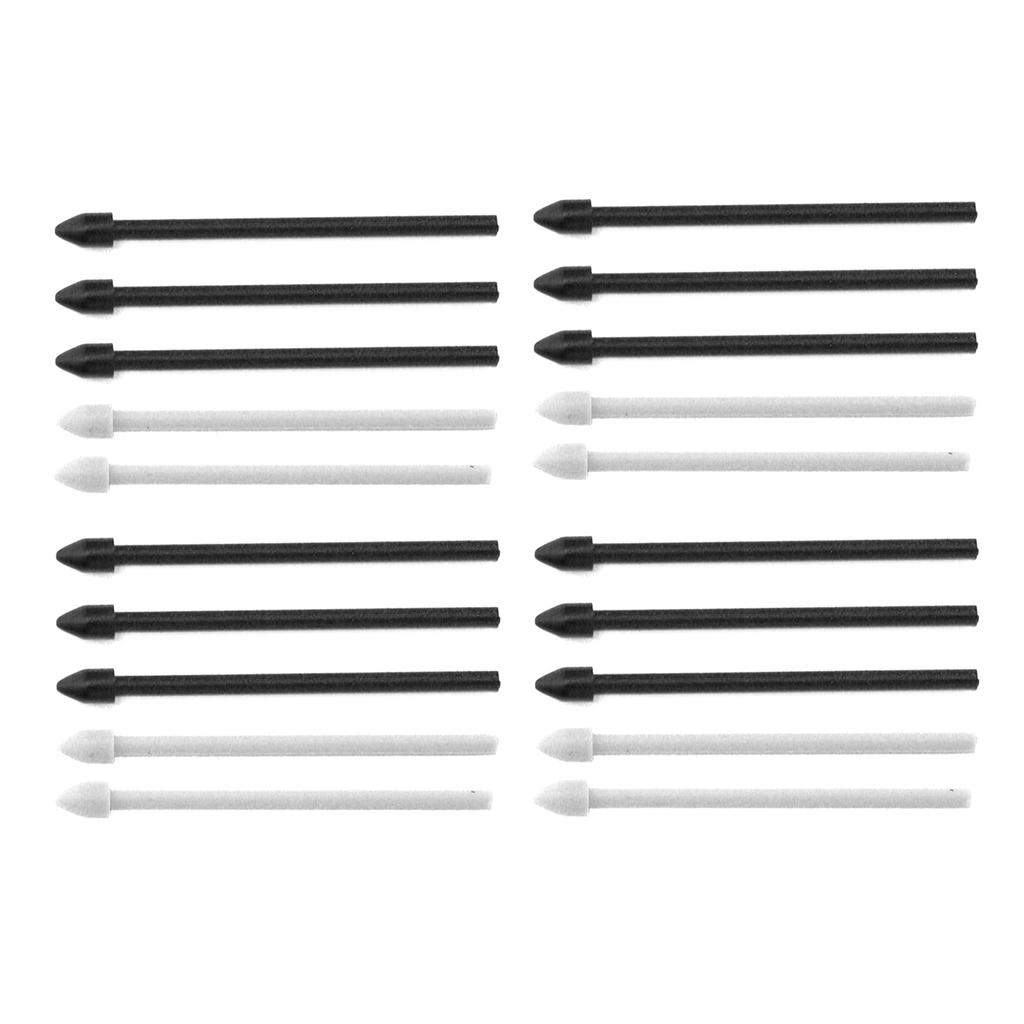 4Set Touch Replacement Tips Writing Pen Nibs Parts for Samsung Note 10 Note 10 PlusBlack