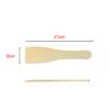 10PCS Natural Wooden Pot Kitchen Cooking Utensils Non Stick Pancake Turner Long Handle Spatula