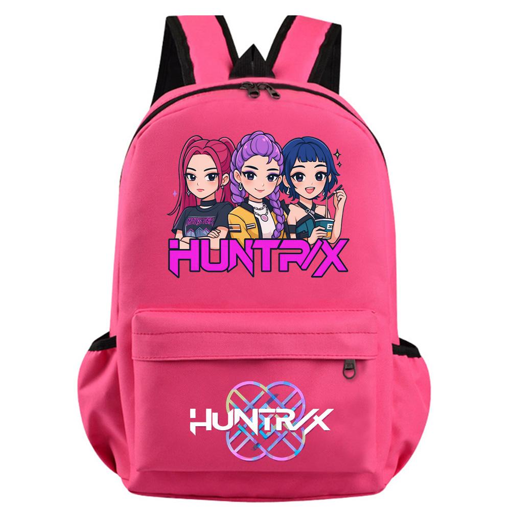 Cartoon Kpop Demon Hunters Printed Backpack for Teenager Student Girl Boy Bookbag Schoolbag Women Large Capacity Travel Bag Kid Gift Rucksak
