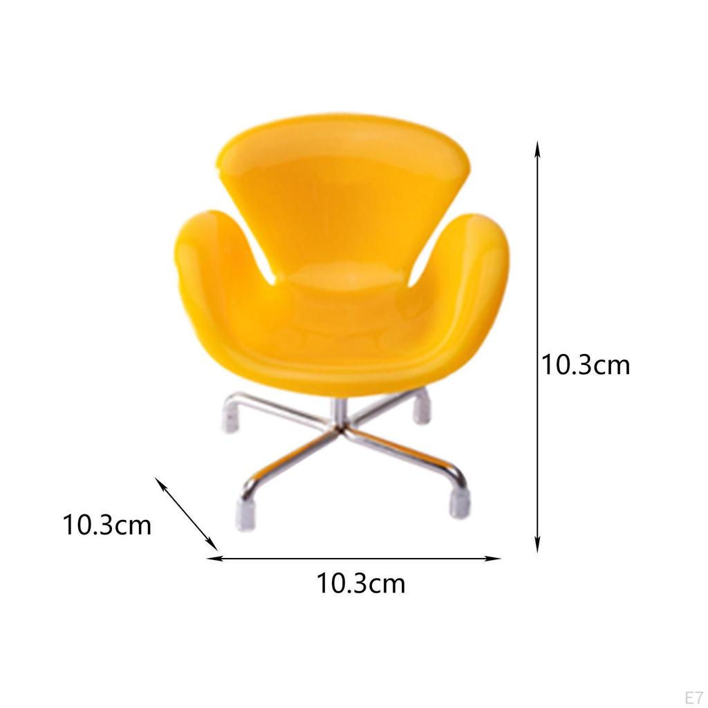 Miniature Dollhouse Chair for Imaginative Play
