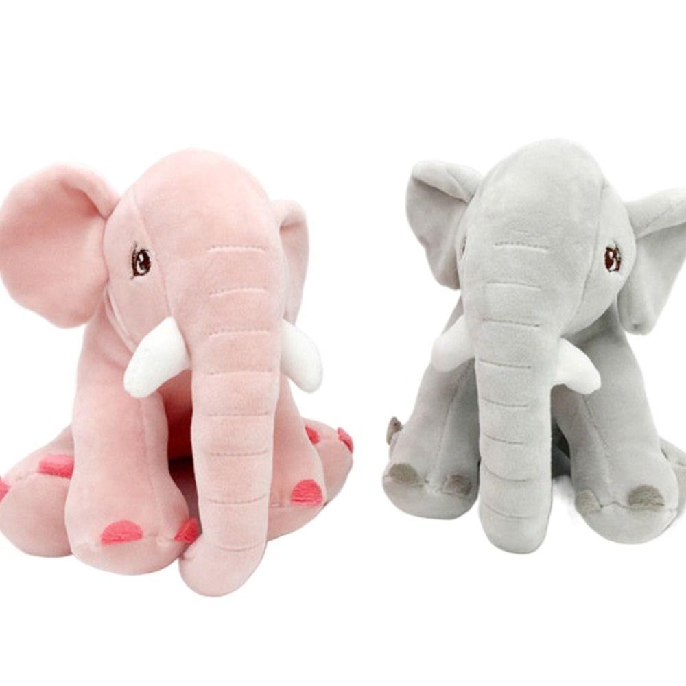 Stuffed Animals Elephant Plush Back Cushion Elephant Doll Stuffed Elephant Toy Children Gift