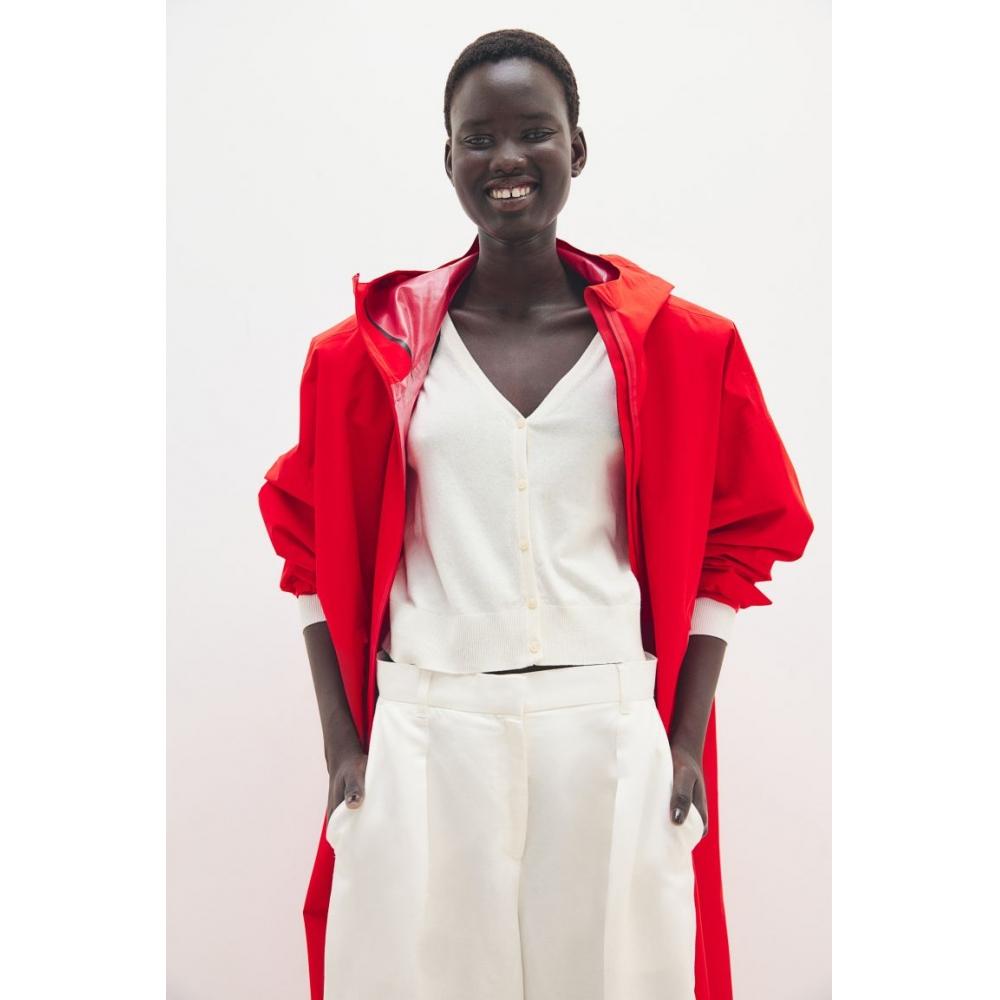 

HM Кардиган тонкой вязки белый