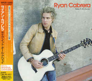 

CD RYAN CABRERA - Take It All Away WPCR12002 Atlantic 2004 Япония ОбиРок Б/у