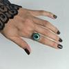 Silver Ring with Natural Agate 2.228ct, Item Weight 6.52 G (2196242)