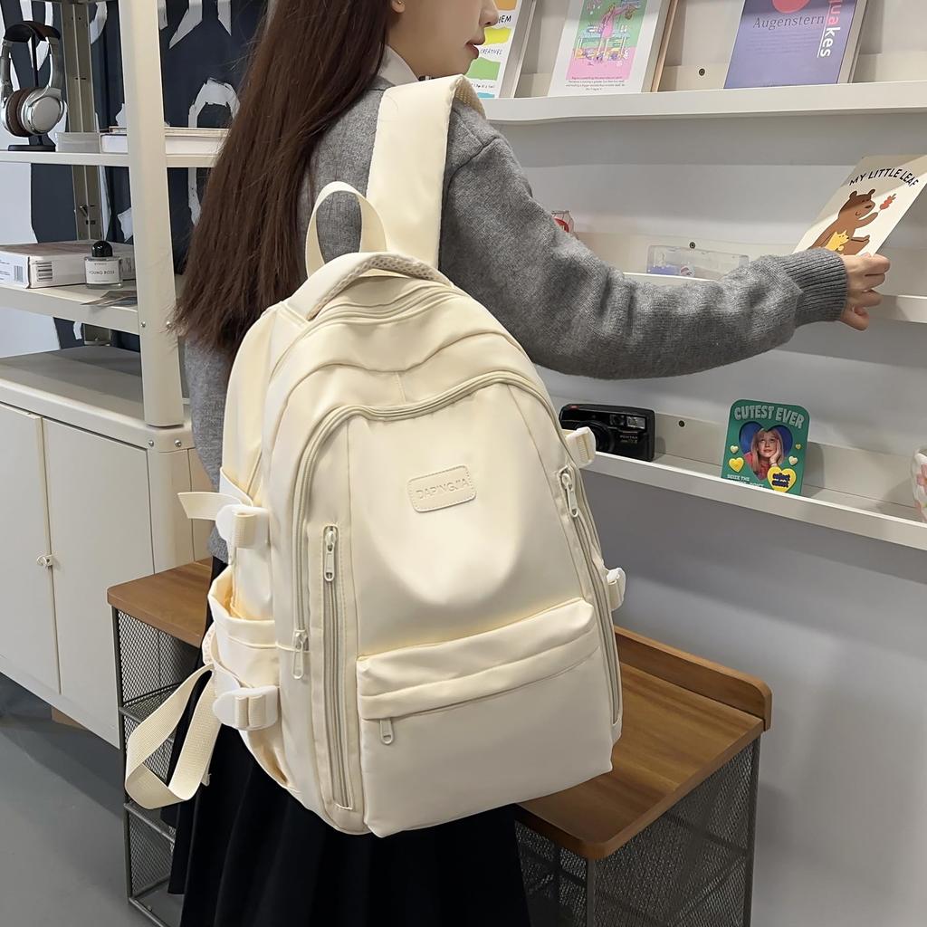 Korean Commuting to Large Capacity High School and Junior High School Business School Bag [ZESU] Women's Backpack, School, Rucksack, Student,