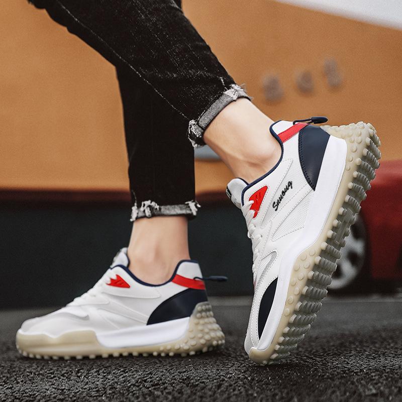 Men's Shoes 2025 Autumn New Forrest Gump Shoes Men's Cloth Breathable Casual Running Shoes Men's Sports Shoes