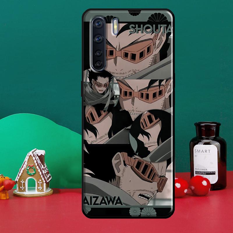 My Hero Academia Aizawa Shouta Case For OPPO A5 A9 A31 A53 2020 A53S A1K A3S A5S A15 A52 A72 A83 A91 A54 A74 A94 Coque