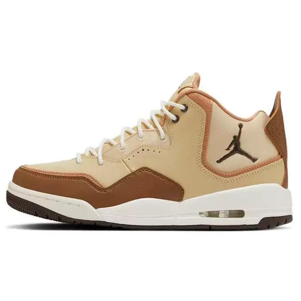 Jordan Courtside 23 Slip Resistant Abrasion Resistant Mid top Vintage Basketball Shoes Unisex HV1812-221(TeamF-)
