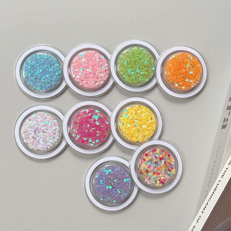 Color Sequined Mobile Phone Airbag Holder Magnetic Suction Magsafe Retractable Small Fresh Women'S Ring