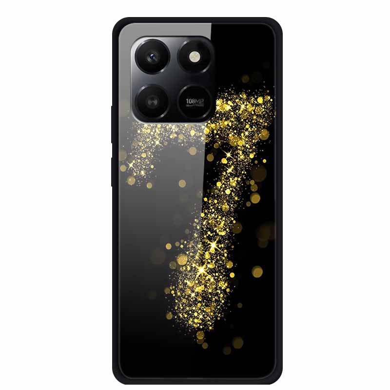 Glass Case For Honor X7d Play 10T 5G Case Soft Bumper Hard Tempered Glass Back Cover For Honor 400 Smart 2025 Phone Cases Fundas