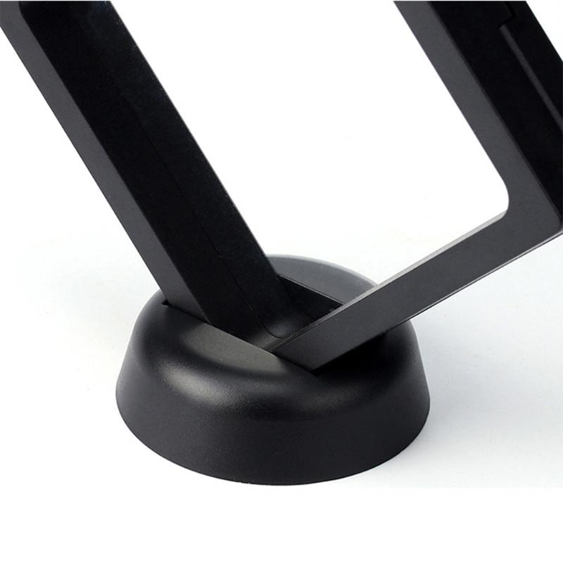 Challenge Coin Display Stand 3D Floating Transparent Phone for Case Jewelry Specimen Military Medal Stand Frame
