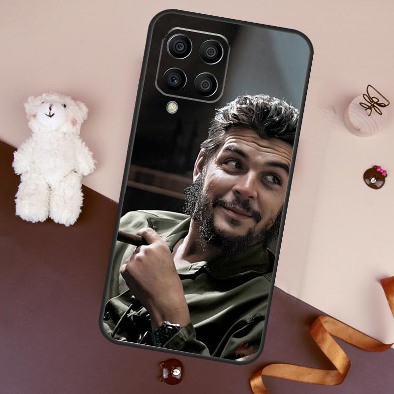 Che Guevara Cigarett Case For Samsung Galaxy M32 M52 M14 M54 M13 M33 M53 M56 M36 M16 M31 M11 M12 M35 M55 M15 M06