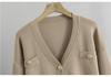 European & American Fragrance-Style Cardigan Sweater & Pencil Skirt Knitwear Set for Women - Spring & Autumn
