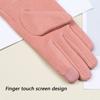 Breathable Winter Gloves For Women Nonslip Grip Soft Faux Rabbit Furs Cycling Outdoor Activity Multiple Colors