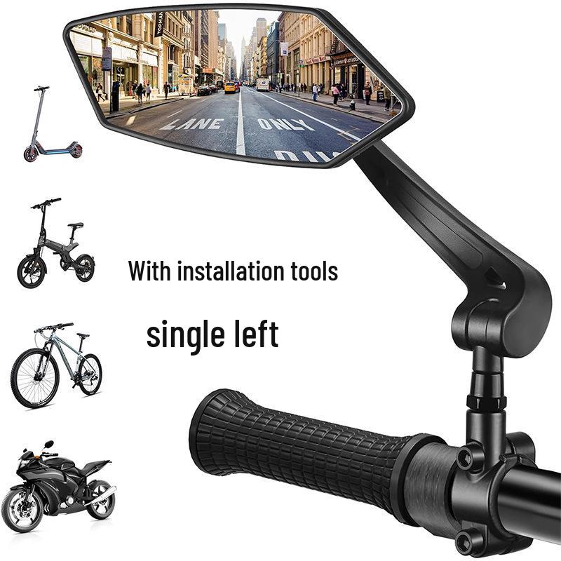 

Регулируемое на 360° зеркало заднего вида для велосипедов, электровелосипедов и мотоциклов Fits Handlebar Diameter 2-2.4cm