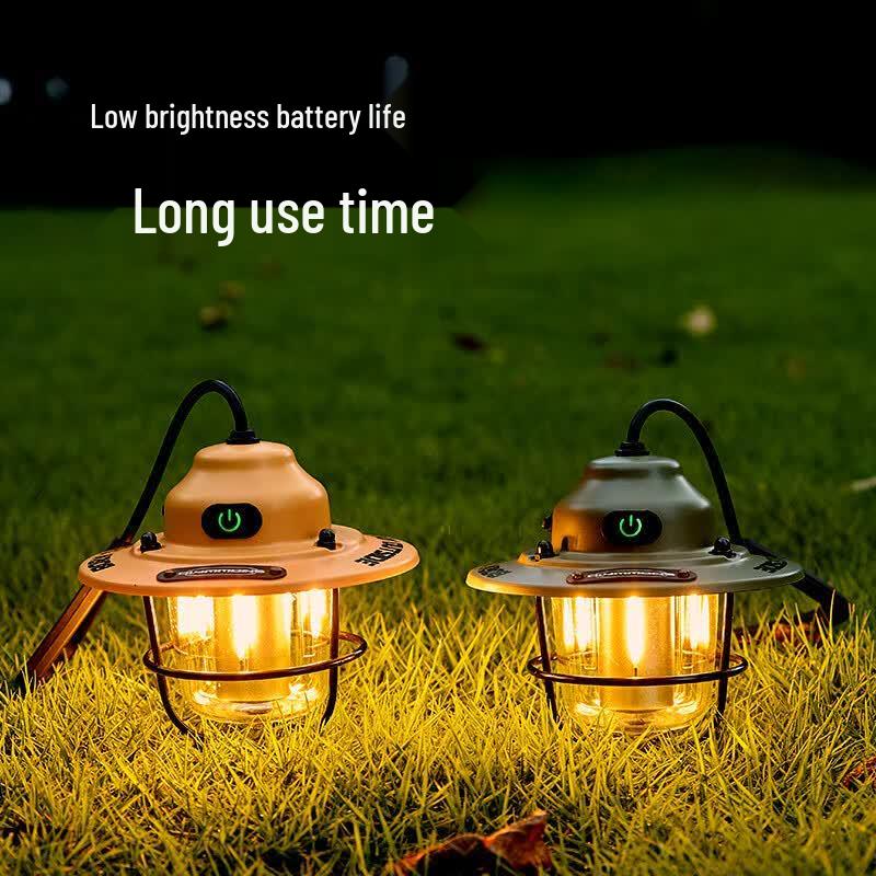 Retro Portable Outdoor Camping Lantern