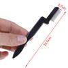 Folding Eyelash Comb Metal Eyebrow Brush Separator Eyelash Curl Black