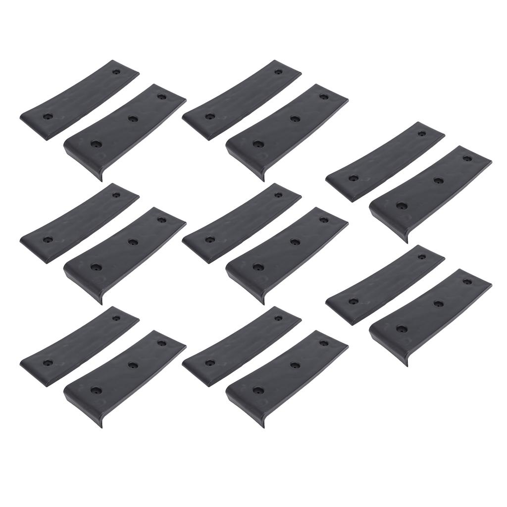 10 Piece Black Boat Trailer Bunk Slides Pads Easier Launching Loading 3 X 10in Reduces Friction for