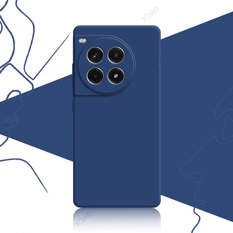 Mobile Phone Case for OnePlus Ace 3 Pro Ace3 3Pro 5G 360 Soft Luxury Square Liquid Silicone Back Cover One Plus Ace3Pro