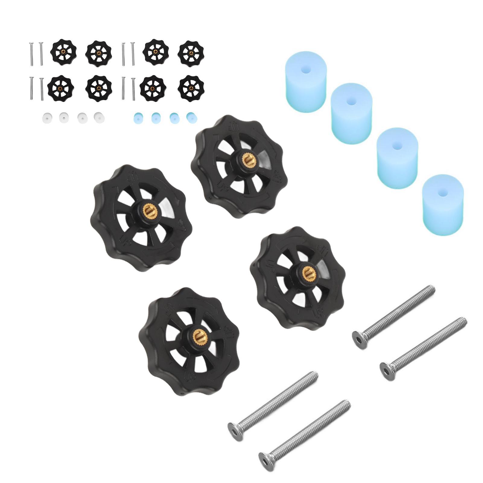 

3D Printer Ht Bed Leveling Part Good Stability High Hardness Wr Corrosion Resistance M4 Thumb Wheel for Ender 5 Plus