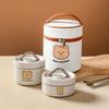Cute Animal Insulated Dual-Cup Gift Set
