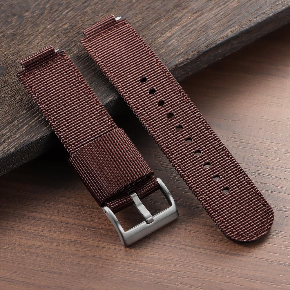 16mm 18mm Nylon Watch Strap for Casio GM110 Canvas Sport Black Green Bracelet SGW400 GM2100 AQ-S810 GA900 AE1200/1300 Wrist Belt