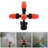 Garden Sprinkler Anti-leak Adjustable Plastic 360 Degree Rotating Water Sprinkler for Greenhouse