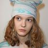 SPARKLING PIECE MARBLE BEANIE LIGHT GREY