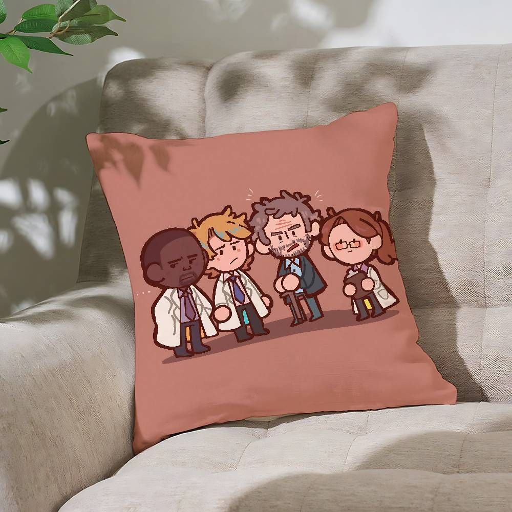 TV H-House MD Cute Pillow Case Cushion Cover Soft Cute Throw Pillow Case For Car Sofa Pillowcase Polyester With Zipper
