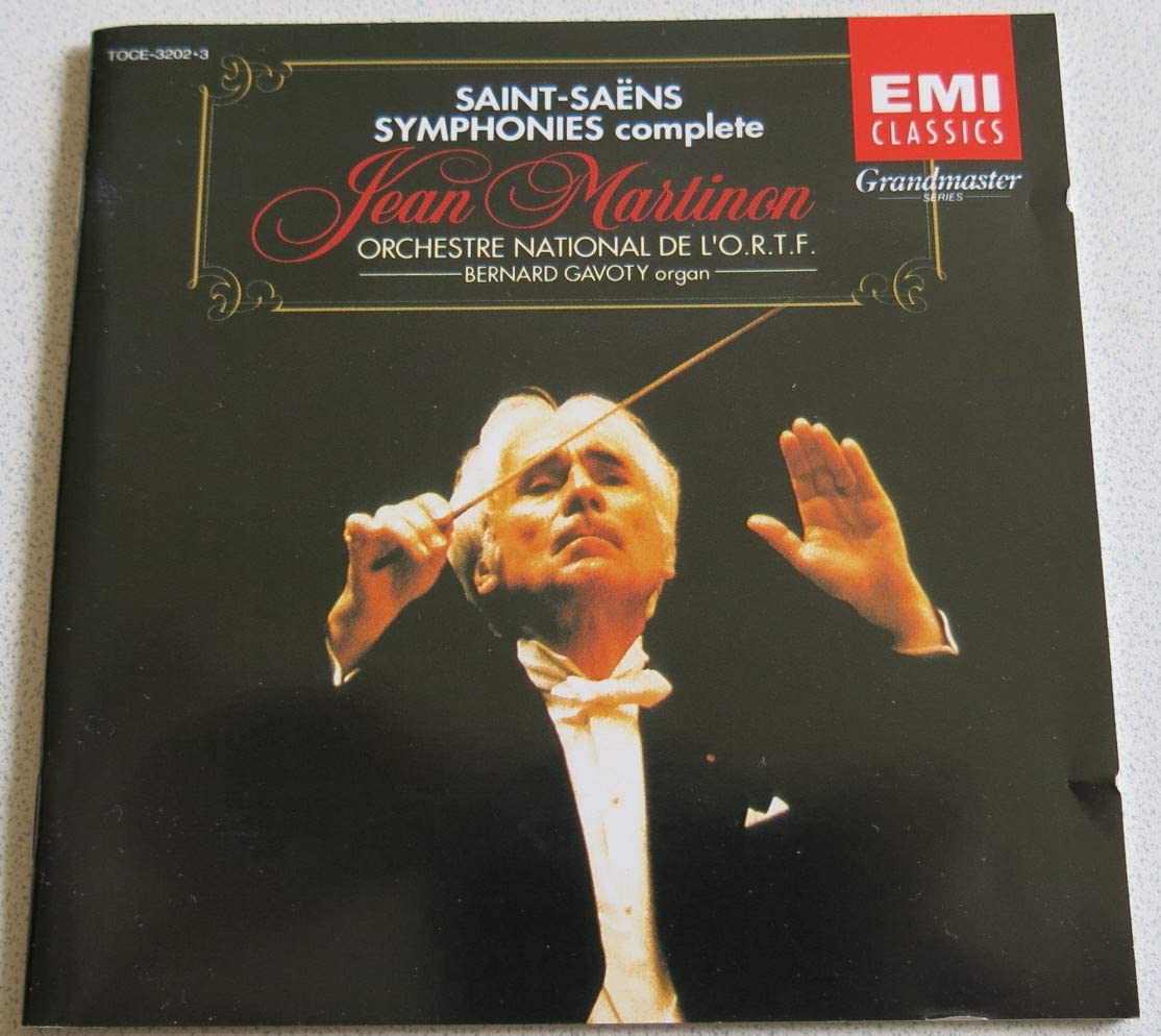 

CD JEAN MARTINON SaintSaens Complete Symphonies TOCE32023 EMI 1997 Japan ObiClassical Used
