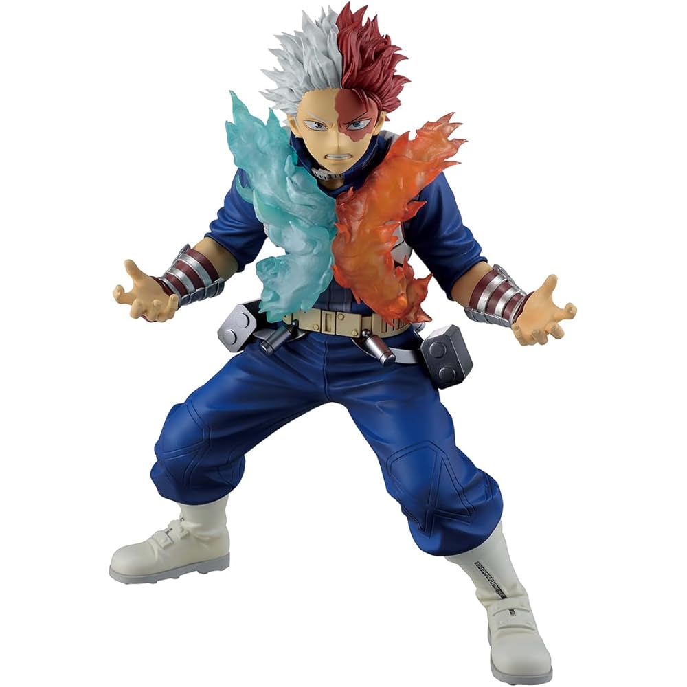 BANDAI My Hero Academia Shoto Todoroki Figure C Prize MASTERLISE Collectible Toy