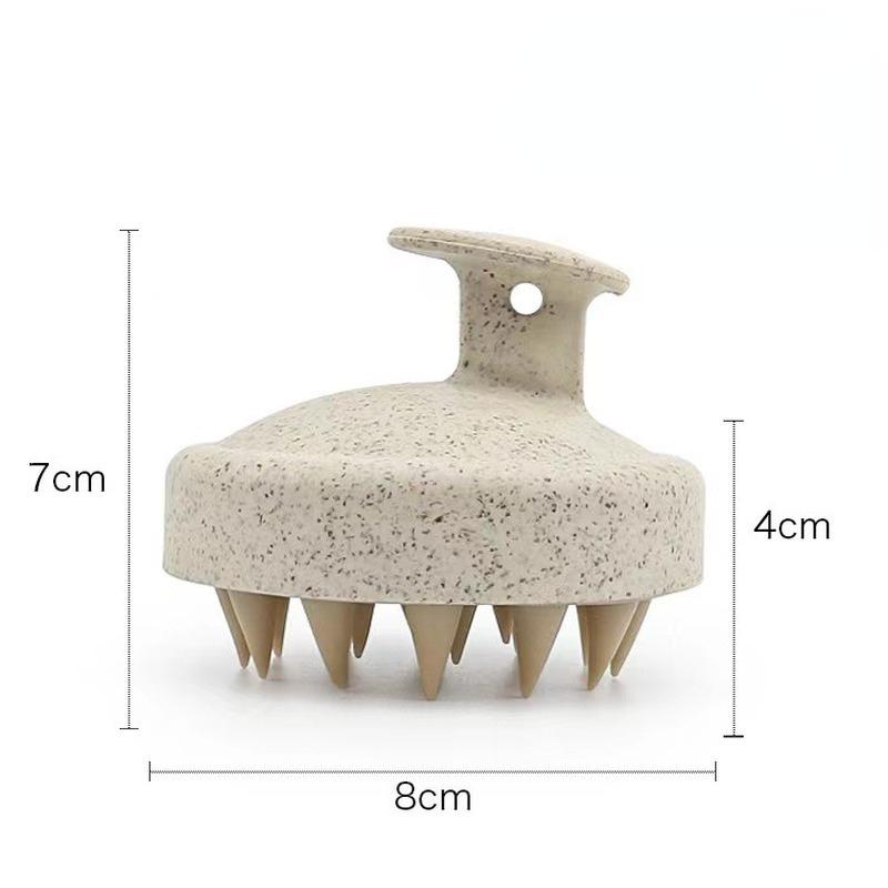 Silicone Head Hair Massage Shower Brushes Body Scalp Massage Brush Comb Bath Shampoo Washing Brush Hair Body Care Tool Shower Accessories