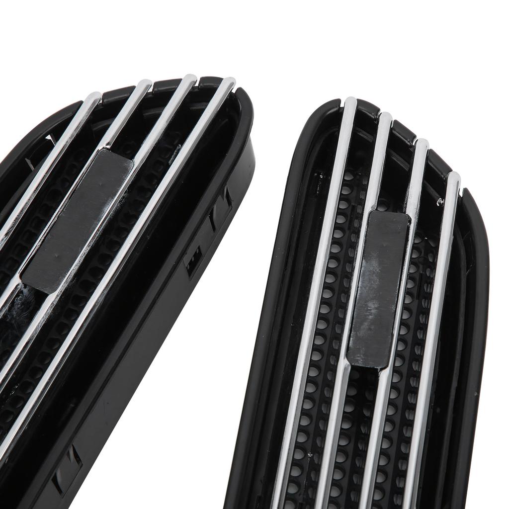 2PCS Side Vent Trim ABS for M Accessories Replacement for E46 Celsius E90 M3