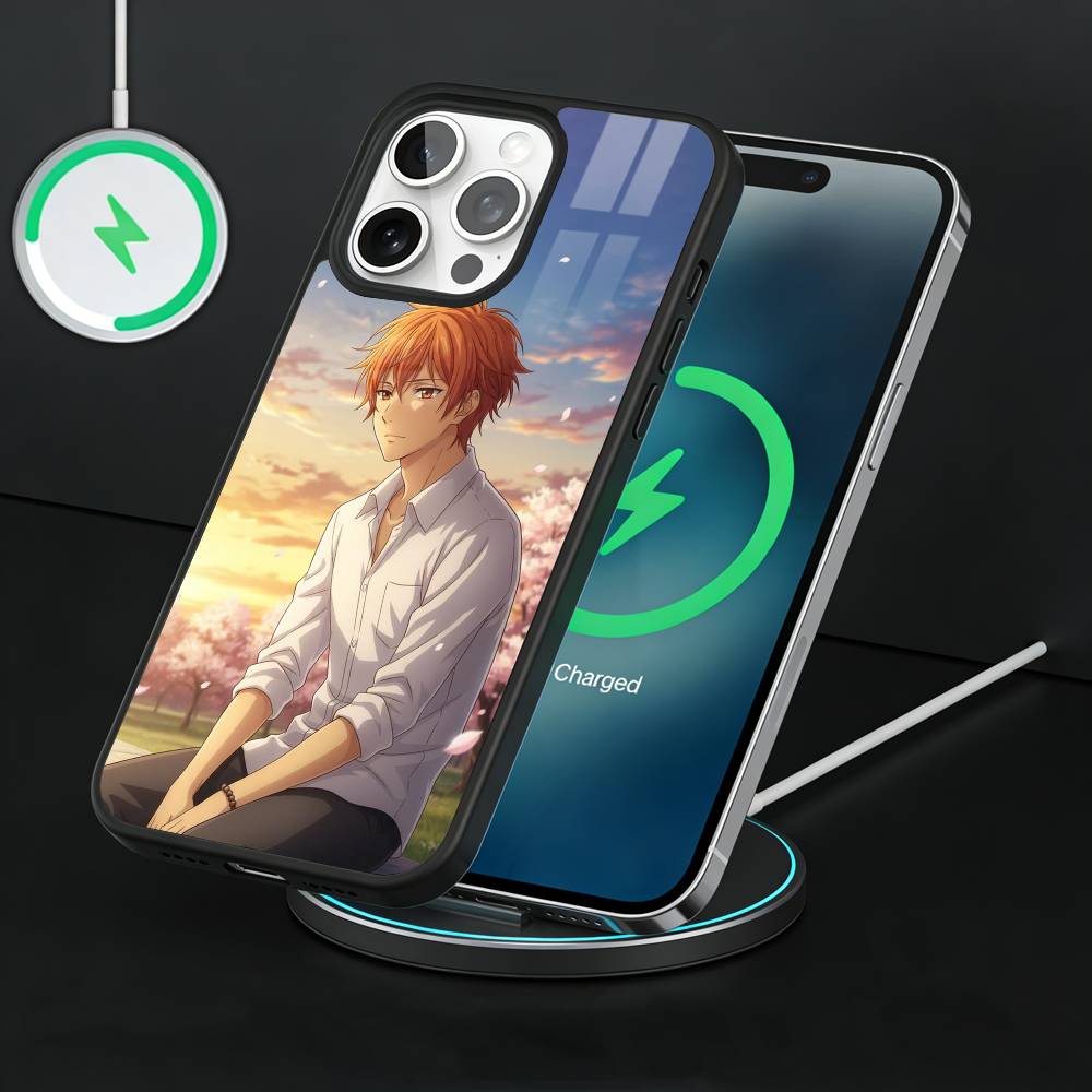 Anime Fruits B-Basket Phone Case For iPhone17,16,15,14,13 Plus,Pro Max Magnetic For Magsafe Wireless Charging