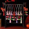 2026 Chinese Zodiac Horse Bell Pendant Red Sachet Tassel for Car Hanging