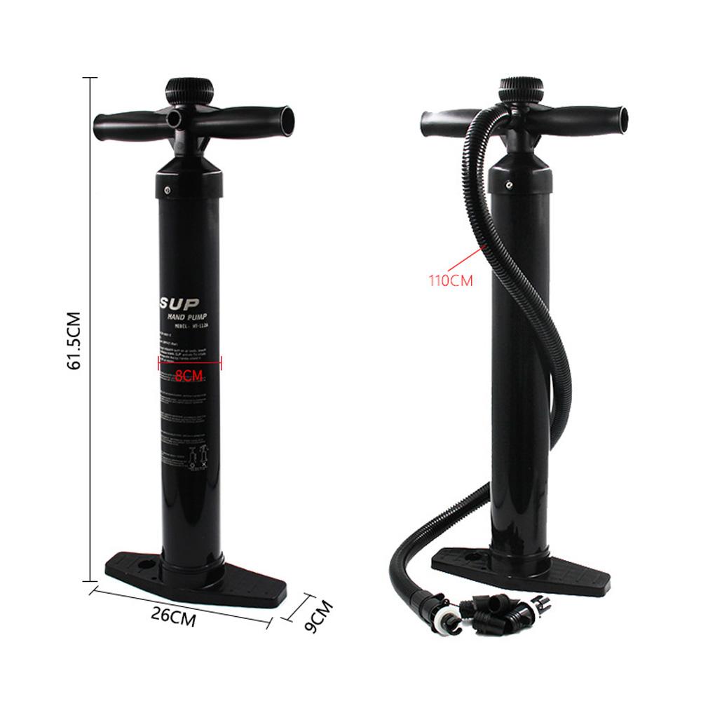SUP Hand Pump Hand Powered Manual Air Pump with Pressure Gauge for Inflatable Paddle Board
