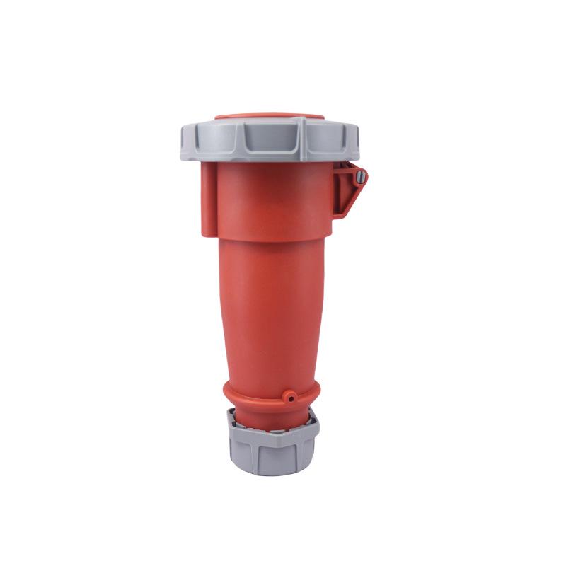 IP67 Waterproof 32A 5-Pin 380V European Standard 3-Phase Industrial Plug Coupler JH2252