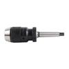 1‑16mm Capacity 45# Steel Self Tighten Keyless Lathe Drill Chuck with MT2‑JT3 Taper Arbor