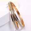 1Pc Minimalist Frosted Bangle Bracelet Party Jewelry Women Valentine Day Gift