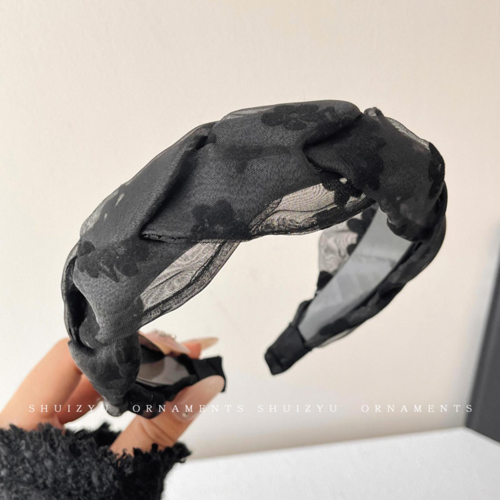 

Non- Toothed Headband For Pressing Bangs And Broken Hair, Black And Brown Face Washing Hair Accessories For Women One Size зелений